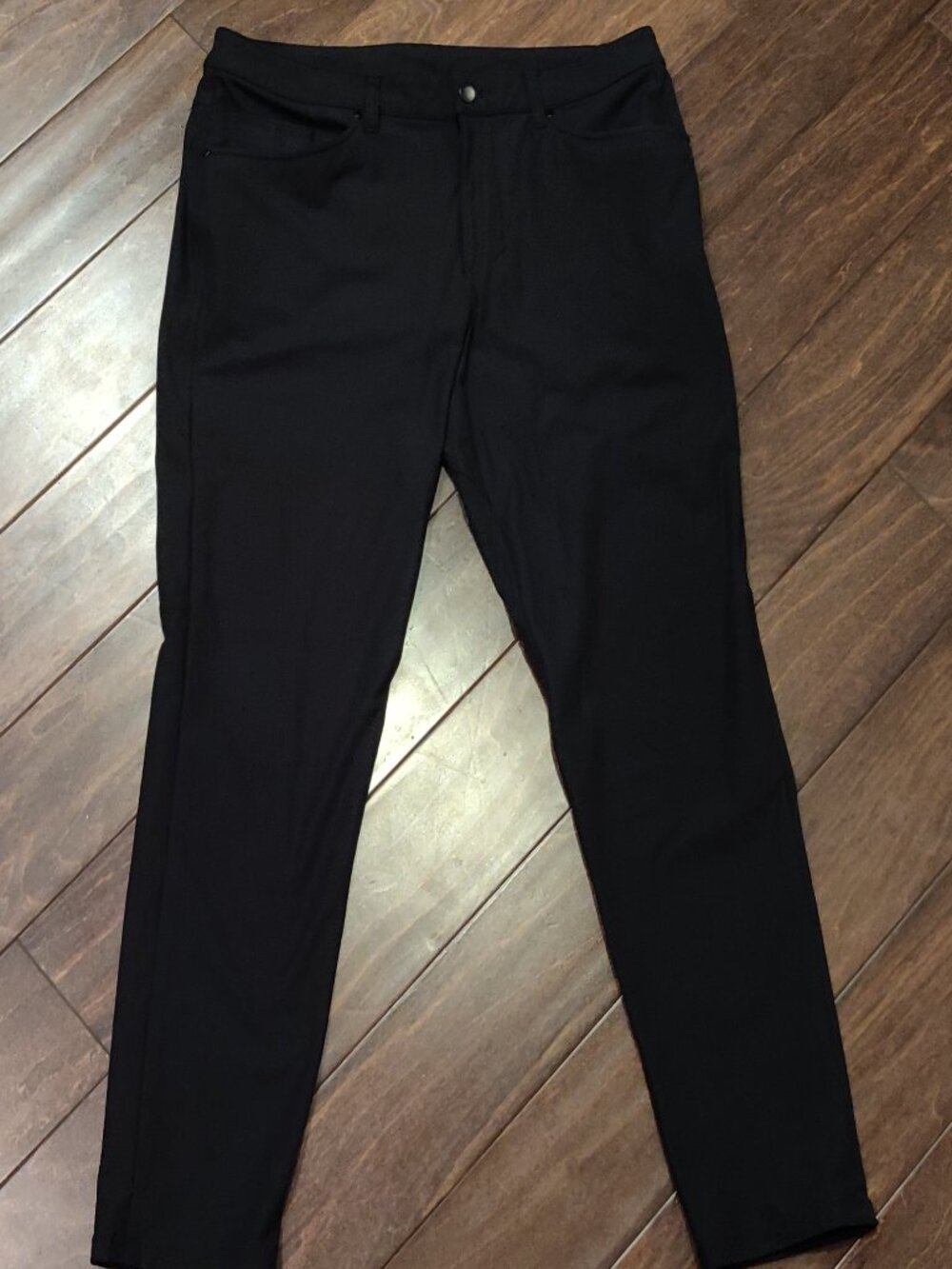 Lululemon ABC Warpstreme Pants In Black Size 34 Slim